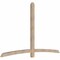 Ekena Millwork Bellingham Smooth Timber Gable Bracket, Douglas Fir, 96"W x 60"H x 3 1/2"D x 3 1/2"F, 15/12 Pitch GBW096X60X0404BEL00SDF - alternate 5